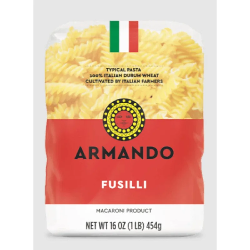 - Foldable and portable cat bagArmando - Fusilli Macaroni, 16 Oz - Pack of 12