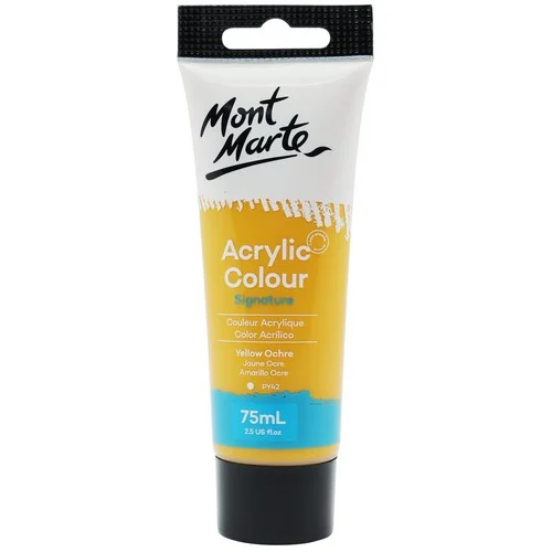 Pet ProductsMont Marte Signature Acrylic Paint - Yellow Ochre