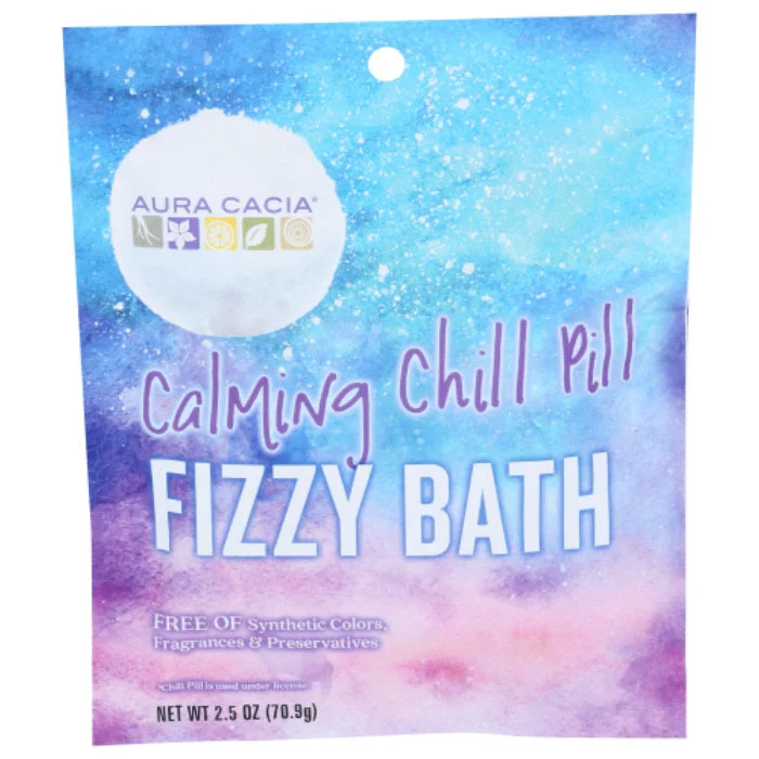 - Cat stress soothing sprayAura Cacia - Bath Fizzy Calming Chill, 2.5 OZ - Pack of 6