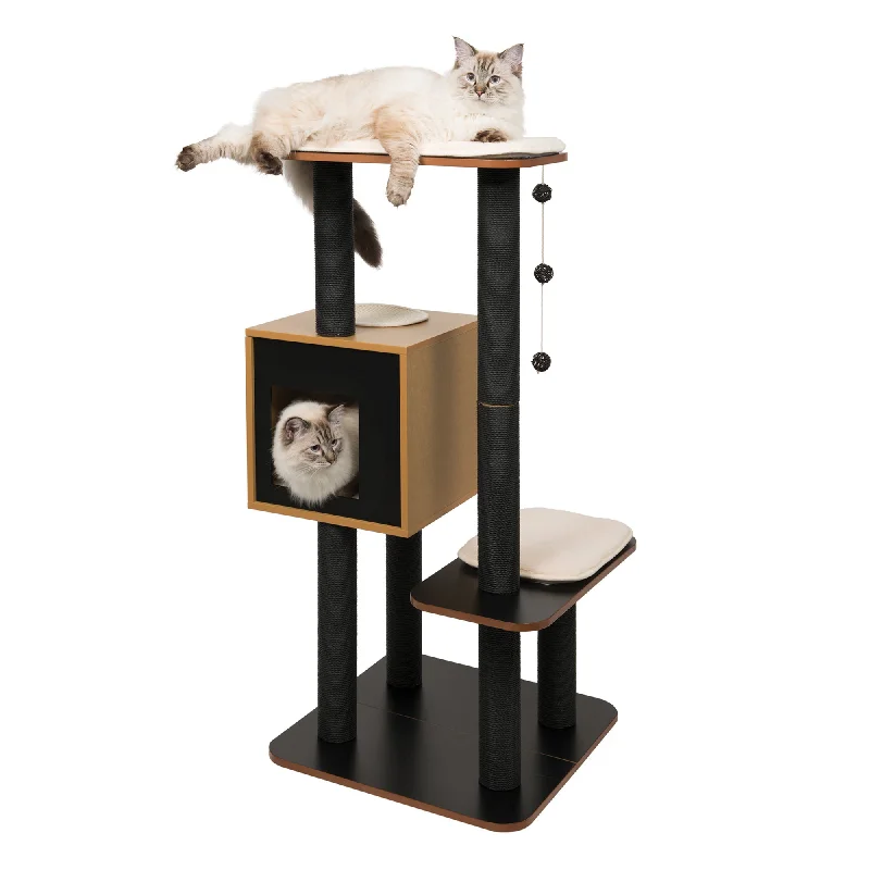 - Remote interactive pet feederCatit Cat Furniture Vesper High Base Black