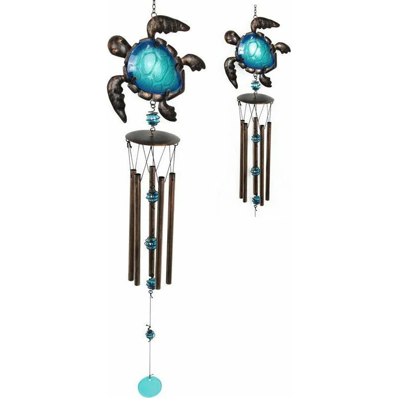 - Solid wood cat climbing frame customizedWind Chime - Blue Turtle