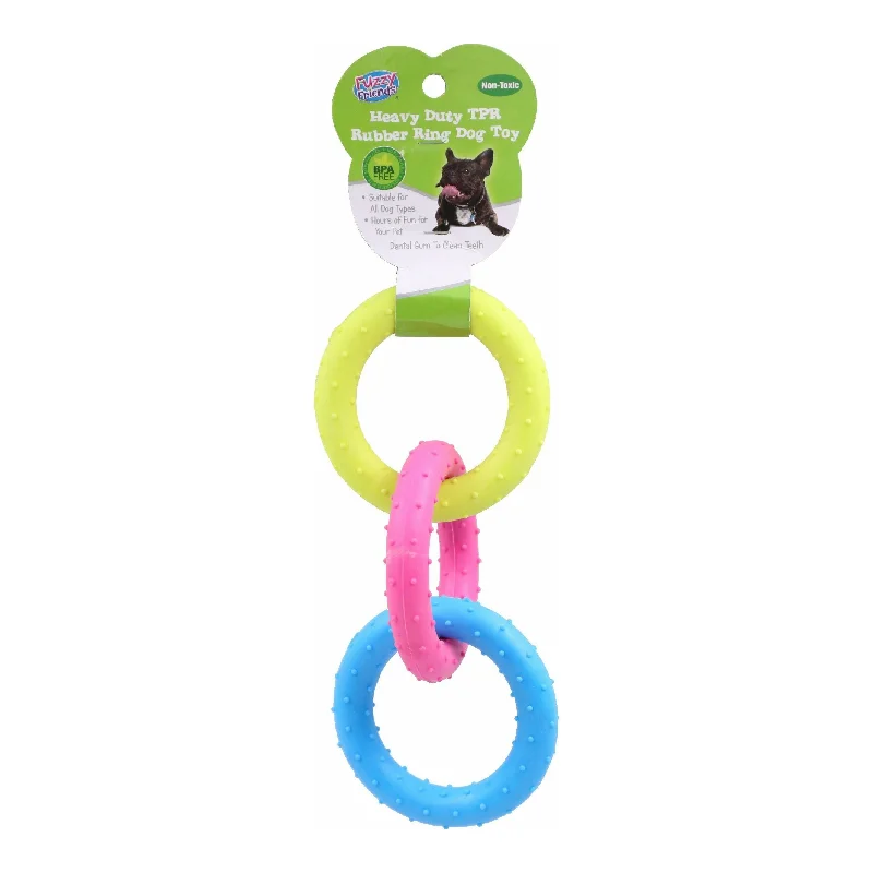 - Pet vitamin complex nutrition tabletsDog Toy - Three Rubber Rings