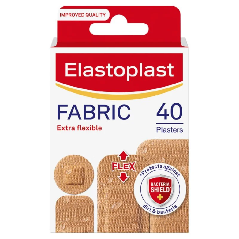 - Foldable and portable cat bagElastoplast Fabric Plasters 40 pack