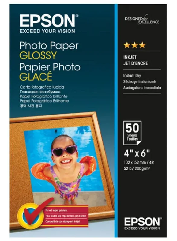 - Dog anti-slip matEpson Photo Paper 50 Sheets 10X15cm