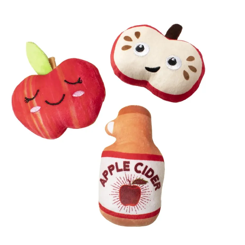 Focus on health and safety:Apple Of My Eyes Dog Toy Set