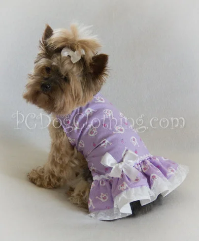 Pet rehabilitation recovery clothes (such as post-operative clothes)Flower Garden Dress (Limited sizes)