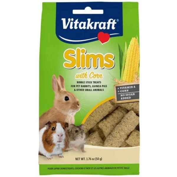 - Special food for puppiesVitakraft Slims Corn Nibble Stick Treats